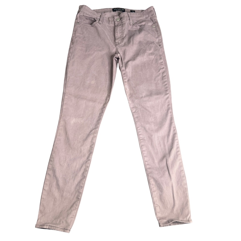 Lucky Brand Ava Legging Jeans Womens 6/28 Mauve Purple Mid Rise Skinny Denim